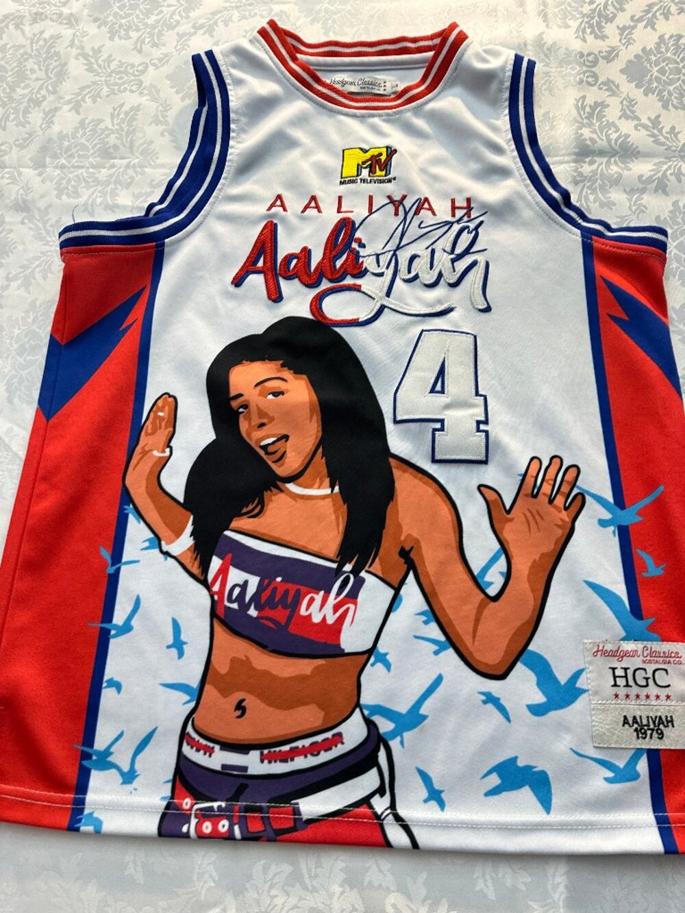 Headgear Classics Aaliyah Basketball Jersey